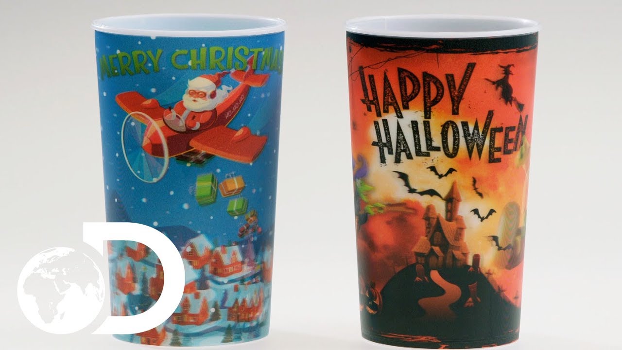 3D Lenticular Cup Design: Motion on Drinkware
