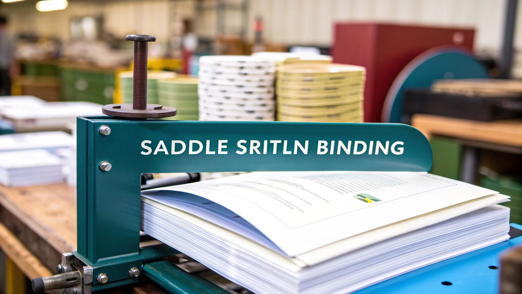 What Is Saddle Stitch Binding a Complete Guide