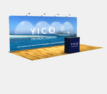 straight tube display