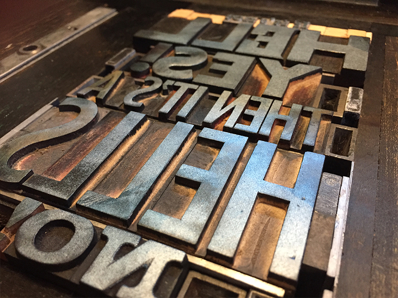Letterpress Printing: Expert Custom Design Methods