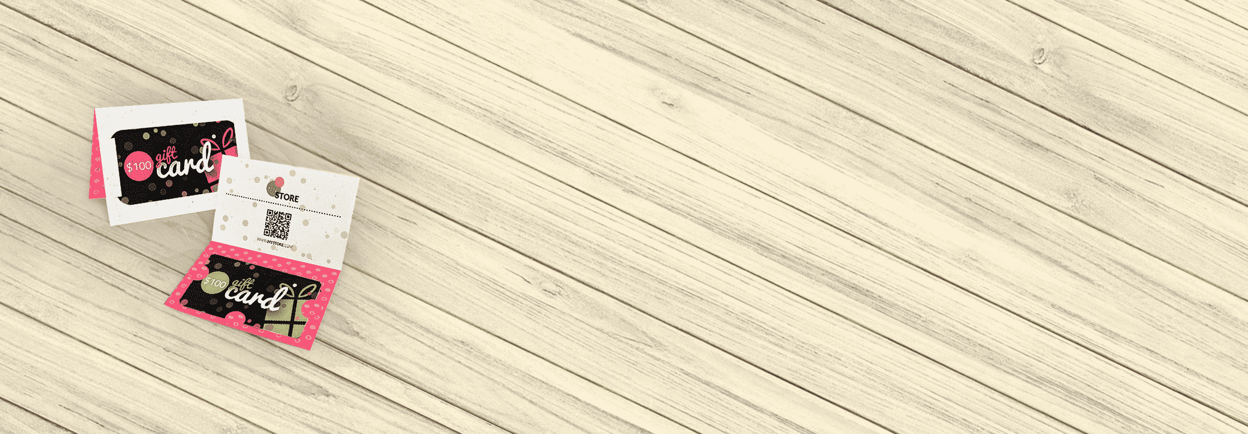 Custom Gift Card Holder Printing Gift Card Sleeve