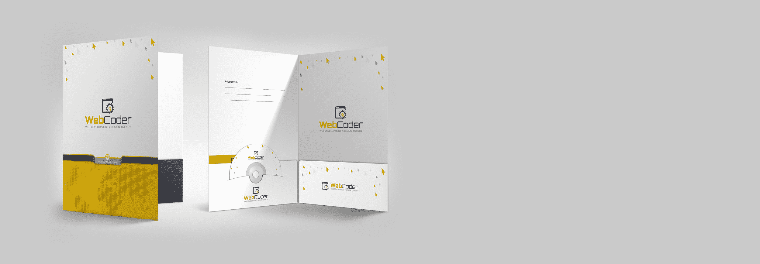 Order Pocket folders from 4OVER4