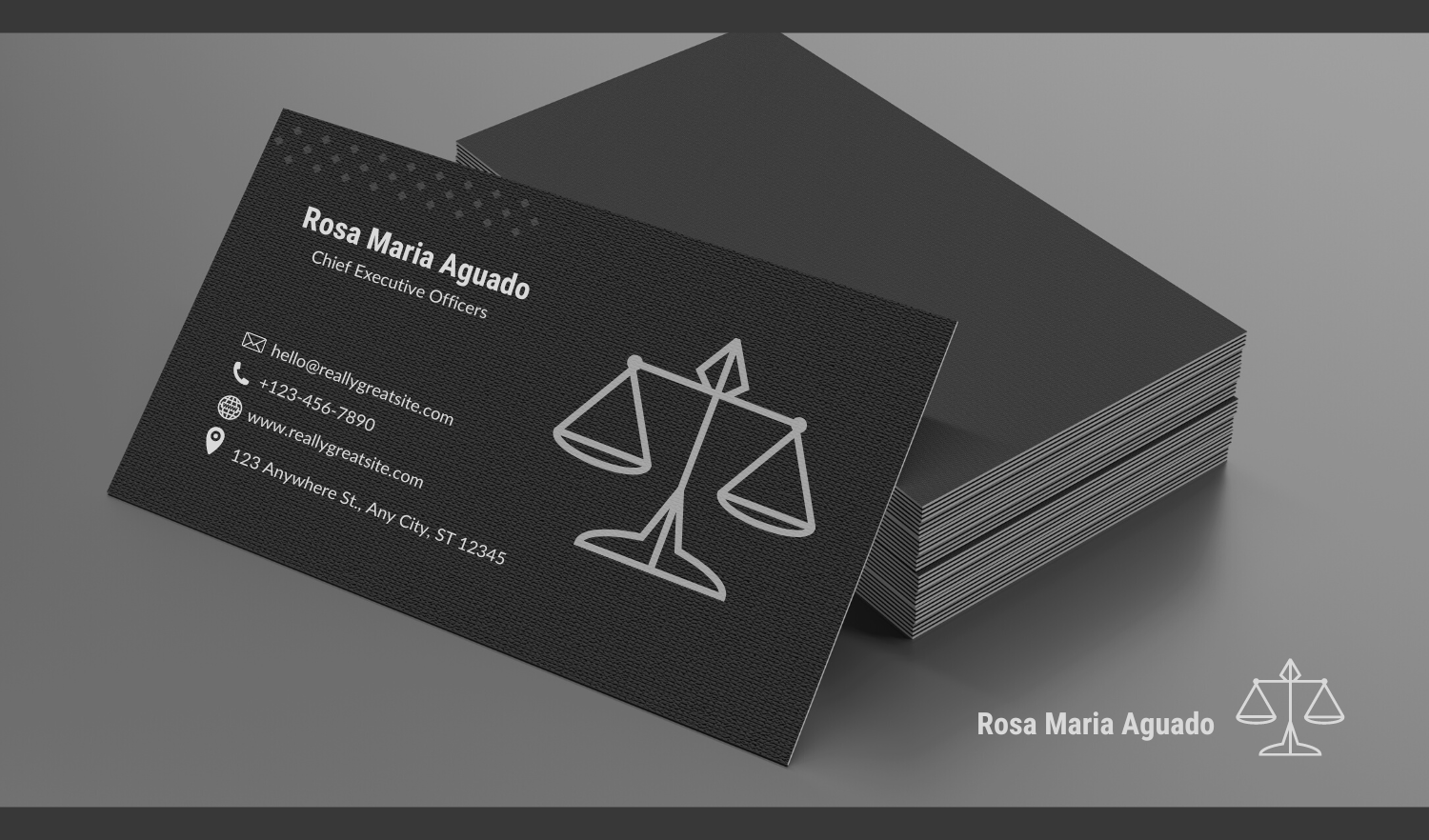 sample business cards for lawyers