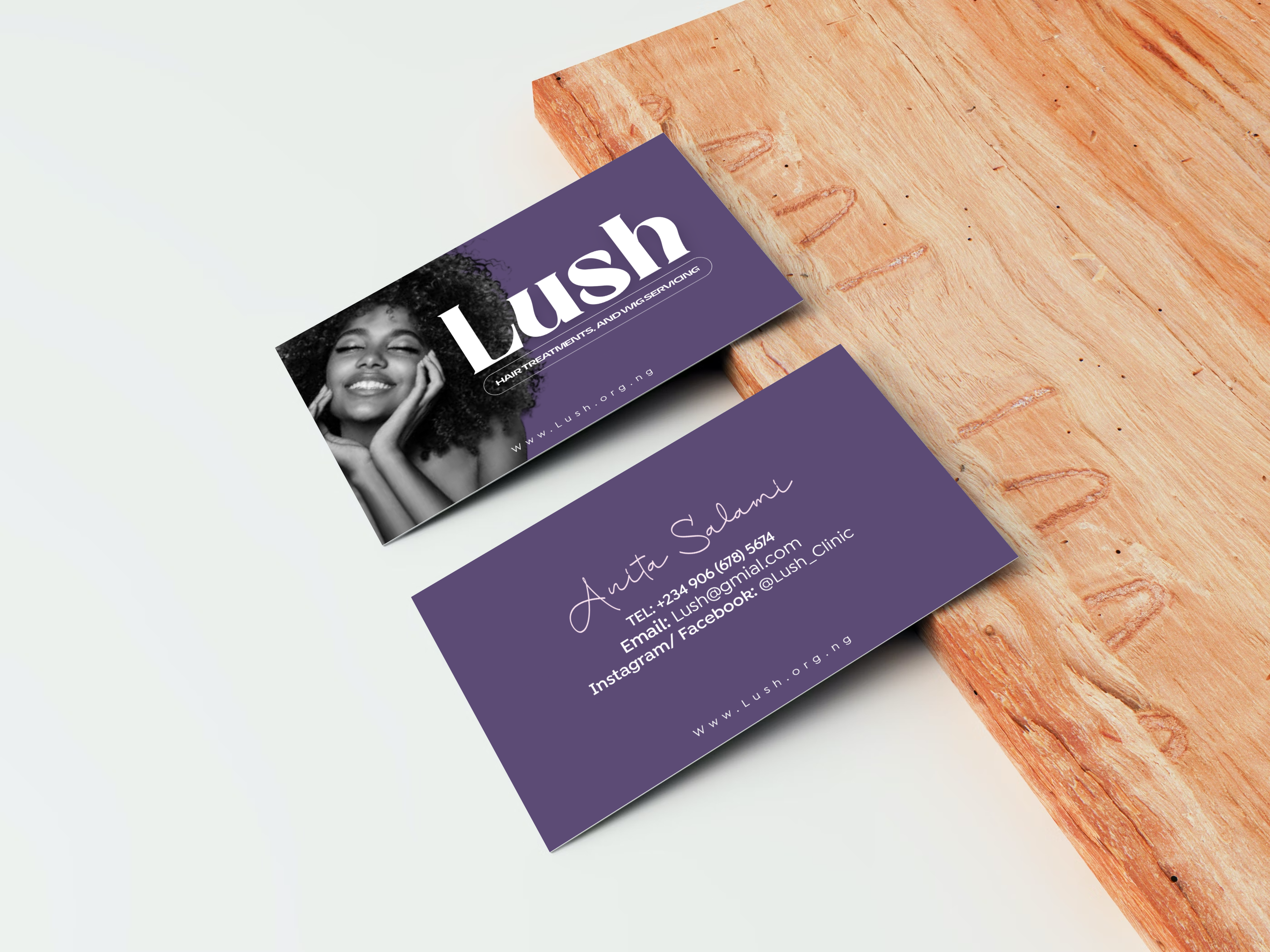 esthetician business card examples