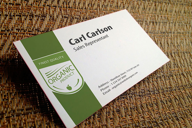 What is Silk Laminated Business Cards