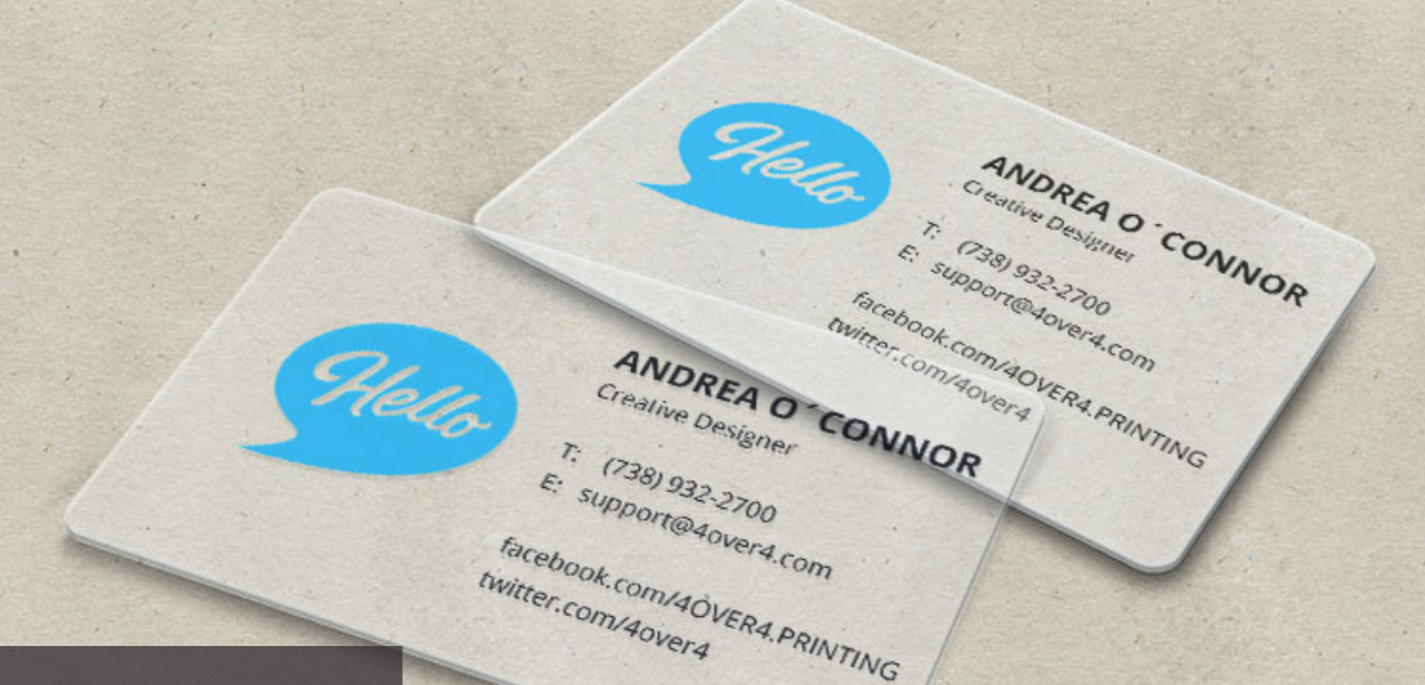 business cards for networking