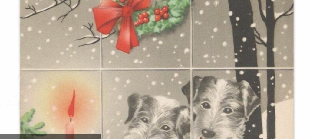 vintage christmas cards