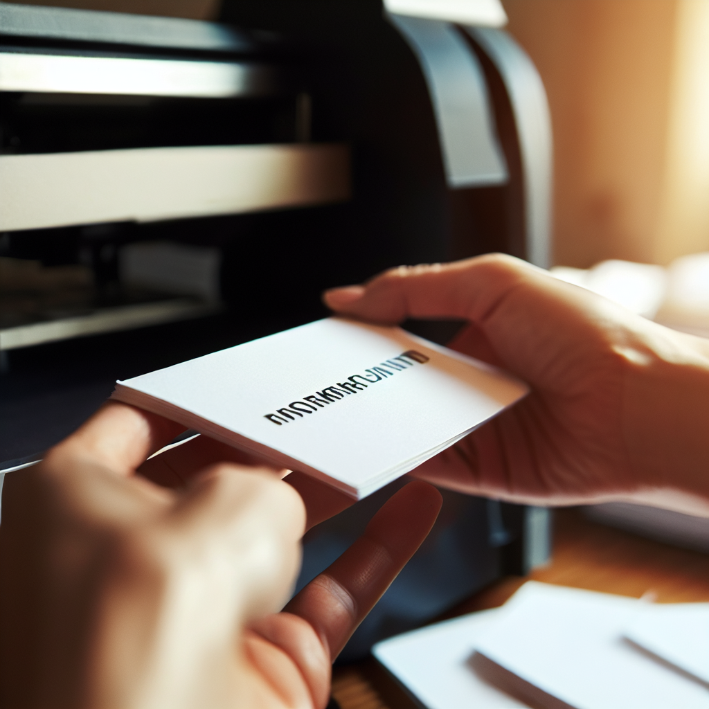 Can You Print Business Cards On A Regular Printer?