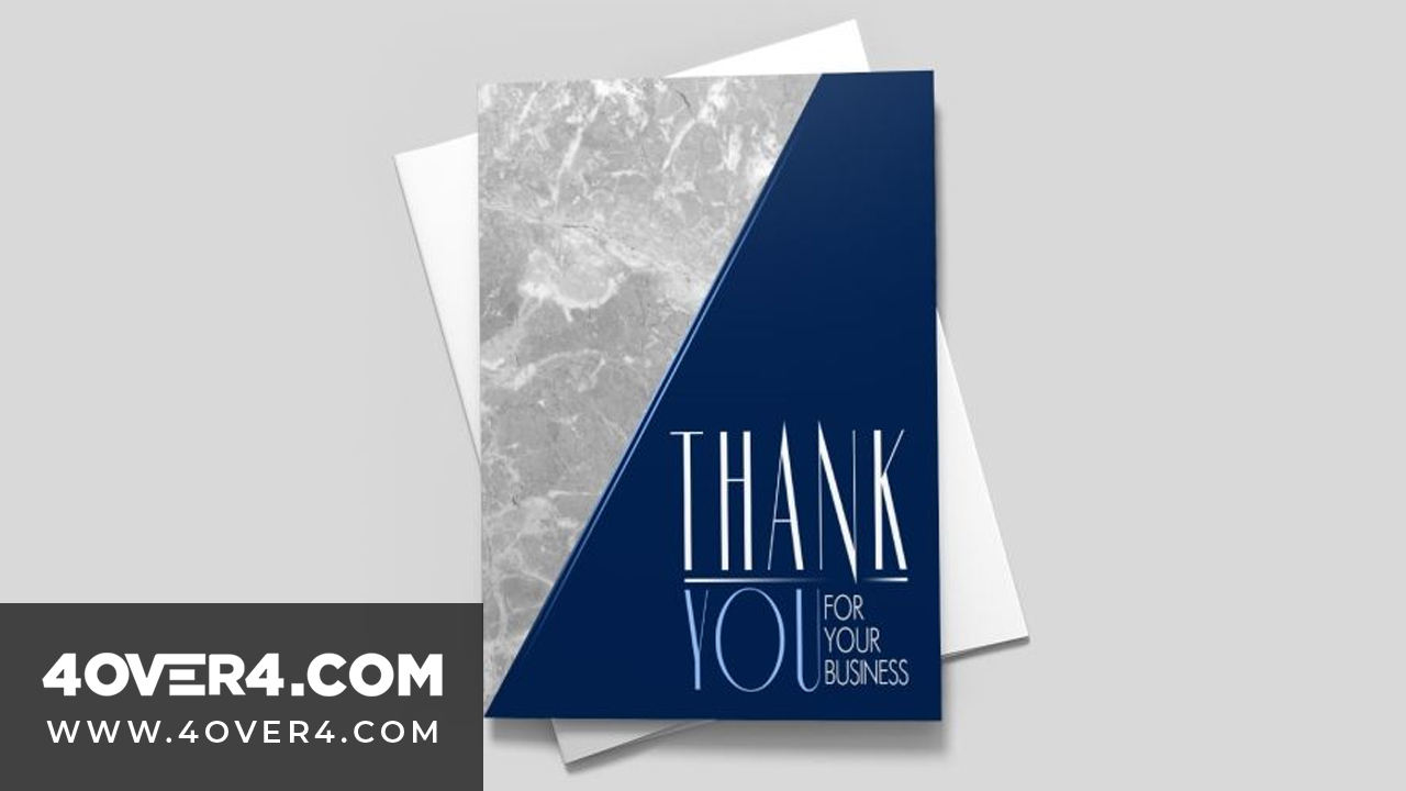 Say it with Amazing Thank You Business Cards