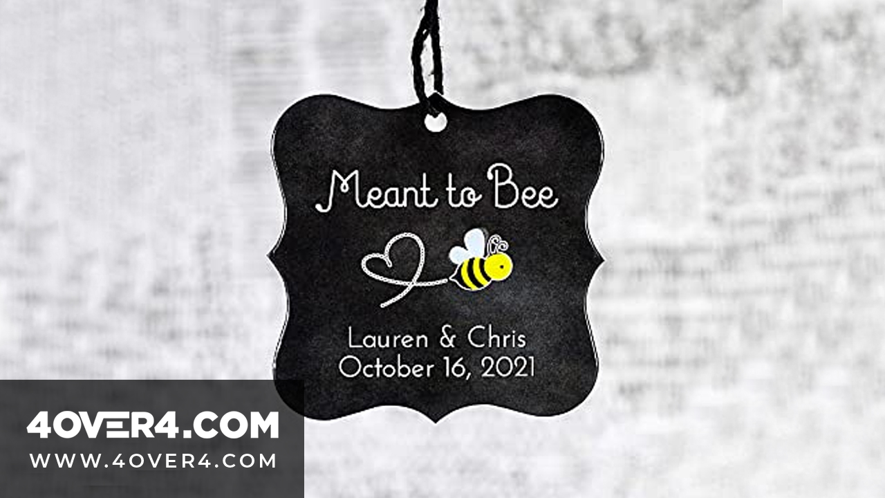 Attractive Custom Wedding Hang Tags