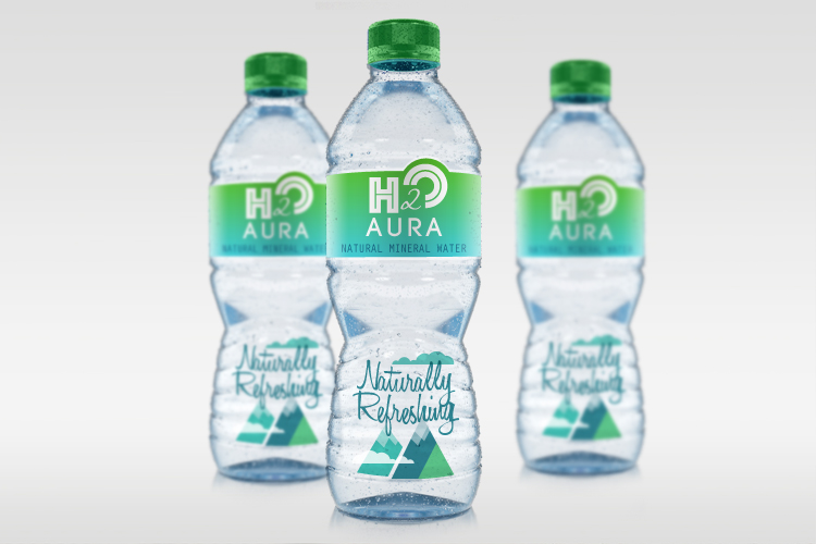 water bottle label design ideas