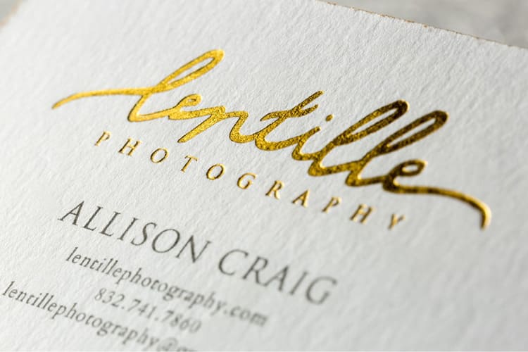 Luxury Gold Foil Business Cards that's Classy and Beautiful