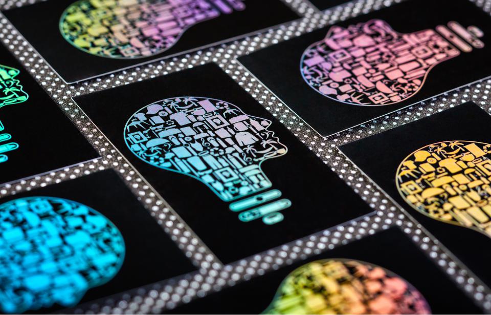 How To Make Holographic Business Cards