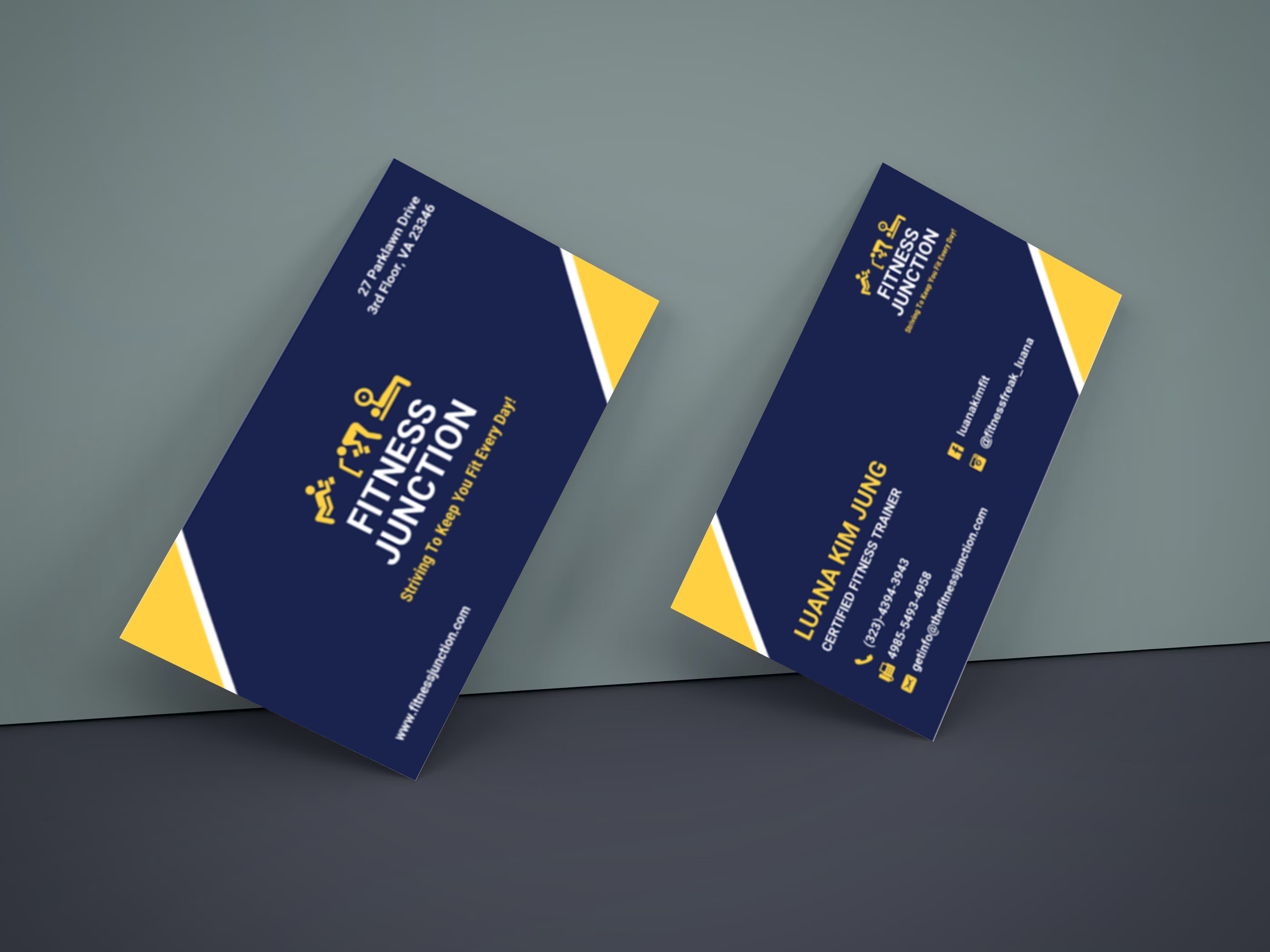 Business Card Ideas for Personal Trainers