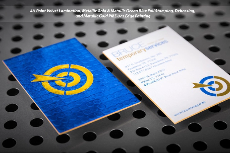 What Are Embossed Gloss Business Cards?