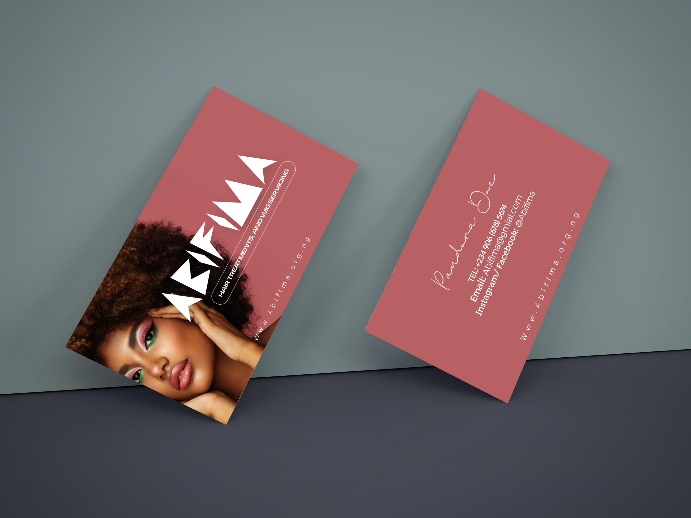 Esthetician Business Cards Ideas