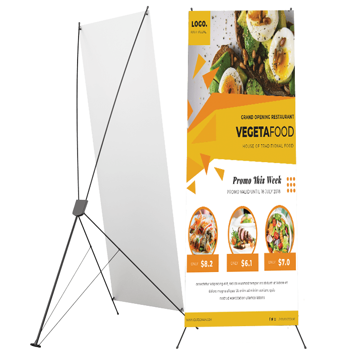 Cheap X-Frame Banner Stands