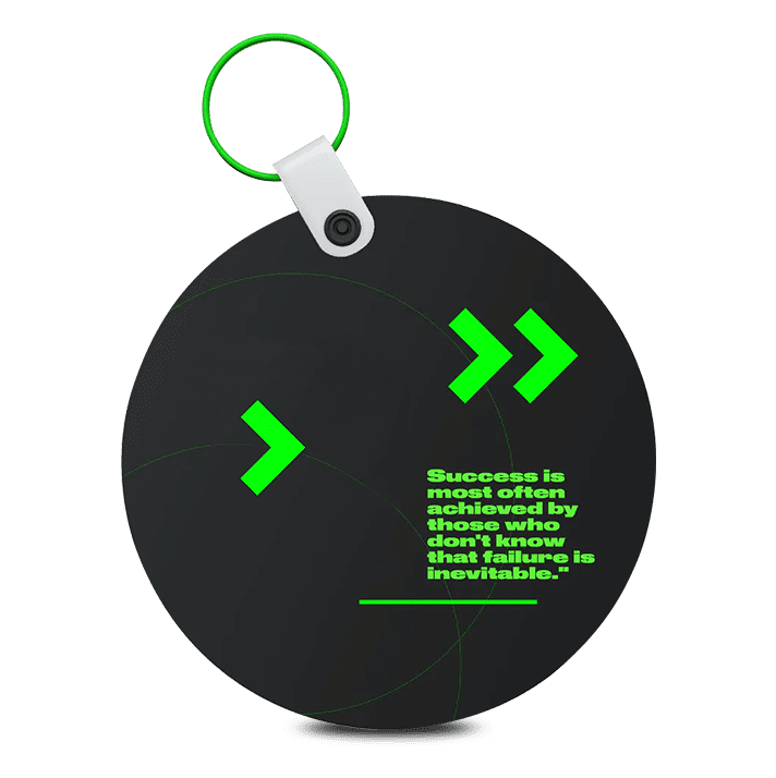 Custom Plastic Key Tags