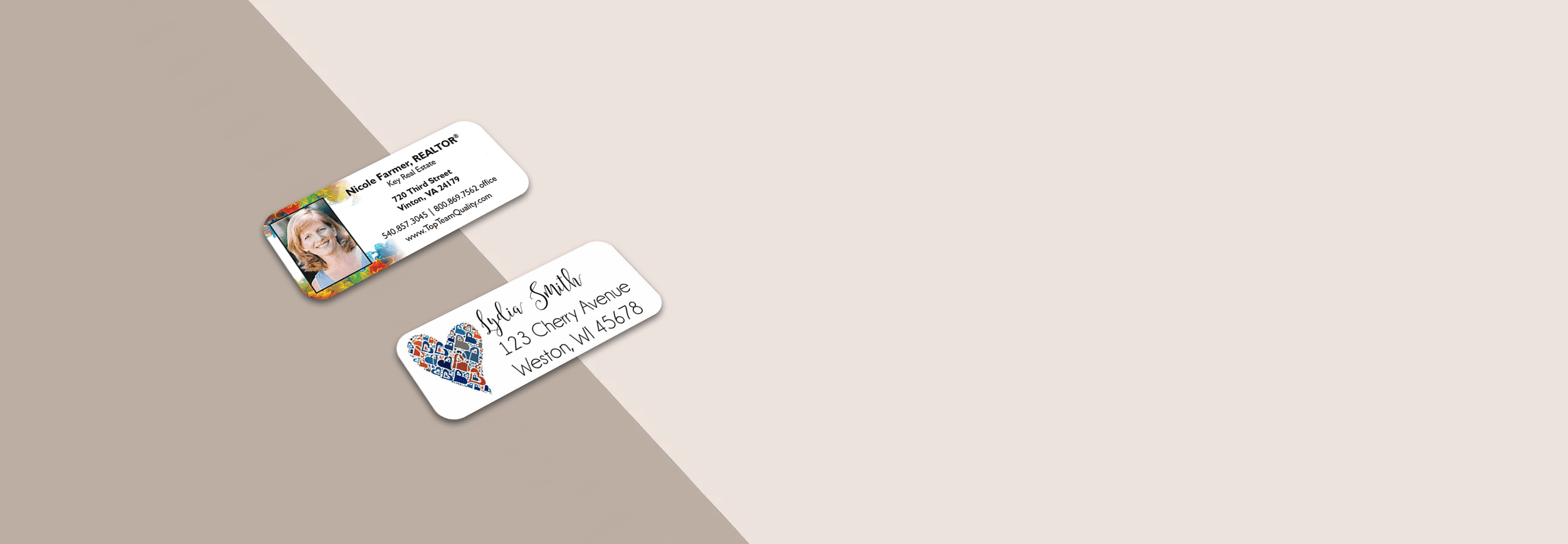 Standard Address Label In A Variety Of Sizes 4OVER4 COM