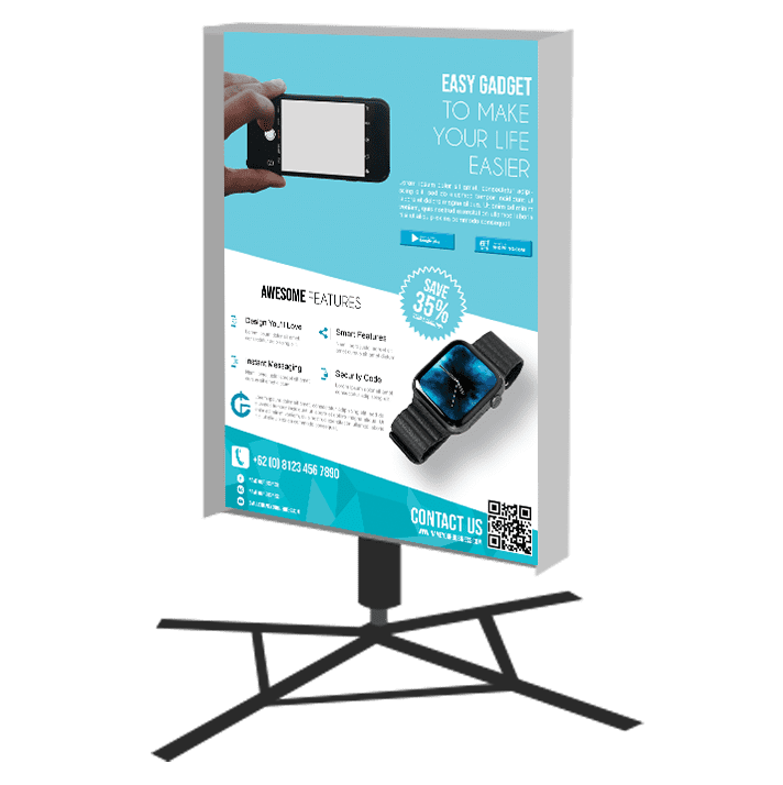 Custom Made Wind Spinner Signs