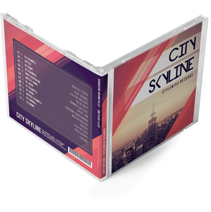 CD Covers Printing Service Custom CD Jacket Printing