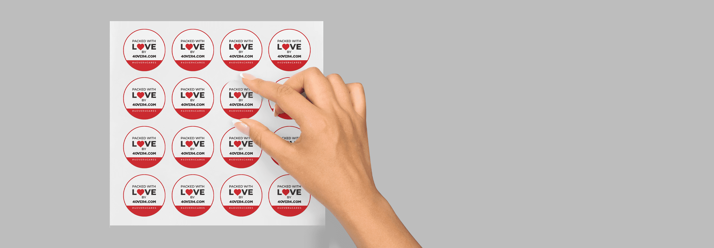 Print Standard Stickers in a Variety of Sizes
