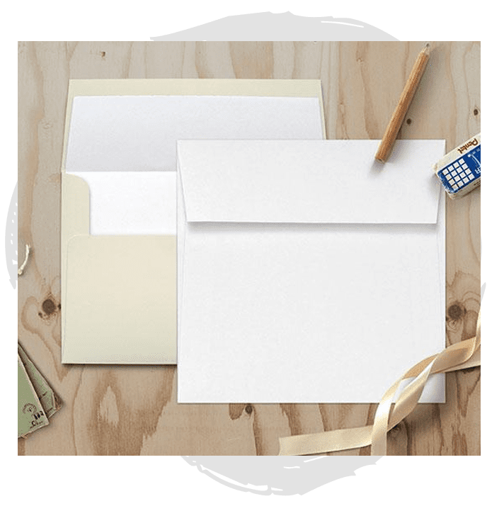 blank envelopes