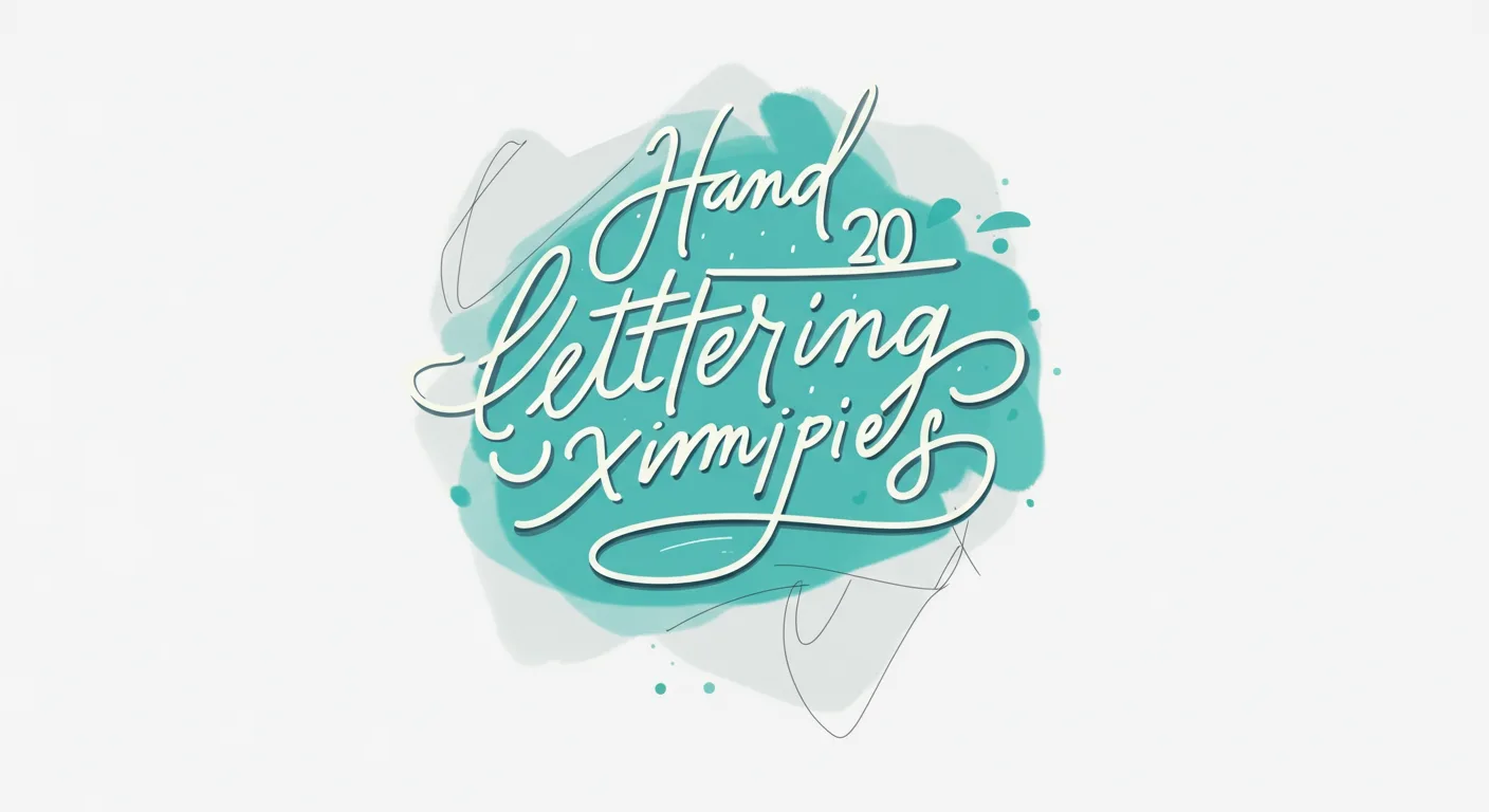 Hand Lettering Tutorial: 20 Examples to Master Your Style