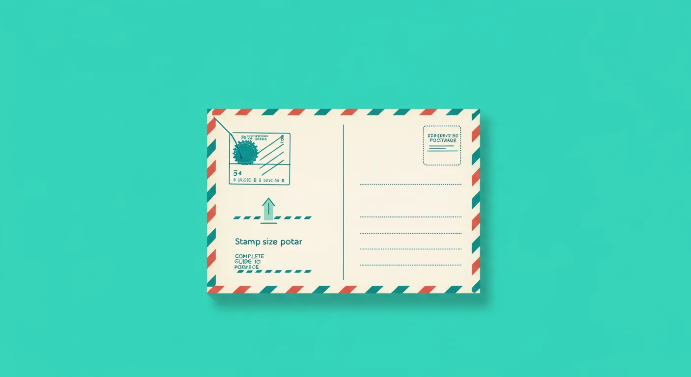 Postcard Stamp Size Guide: Rates, Rules & Placement