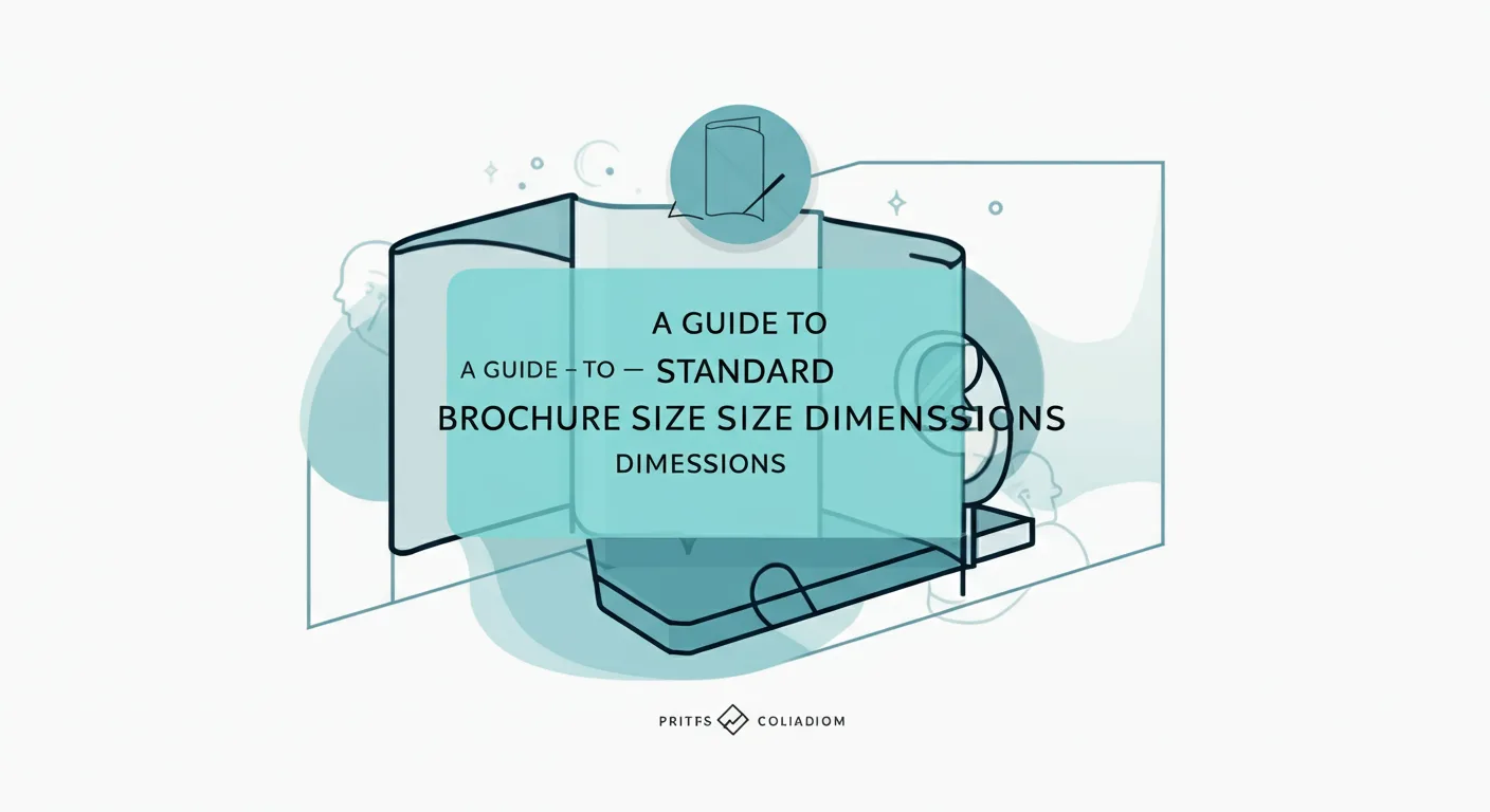 Standard Brochure Size Guide: US Letter, A4 & More