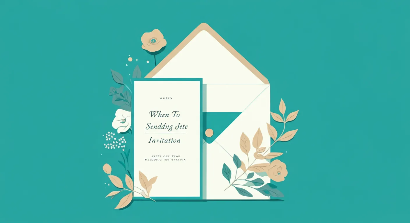 When to Send Wedding Invitations: A Complete Timeline