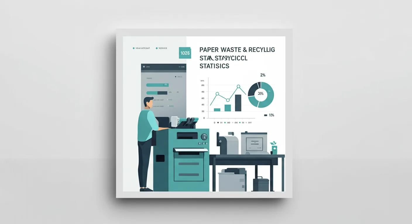 Paper Waste & Recycling Statistics [2026] | 4OVER4