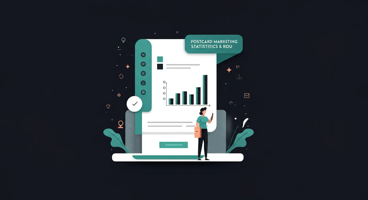 Postcard Marketing Statistics & ROI [2026] | 4OVER4