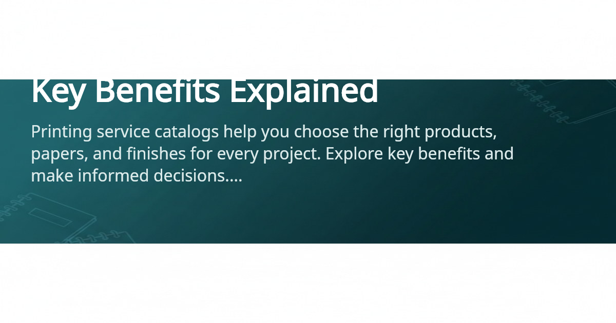 4OVER4 Service Catalogs | Browse Our Full Product Range