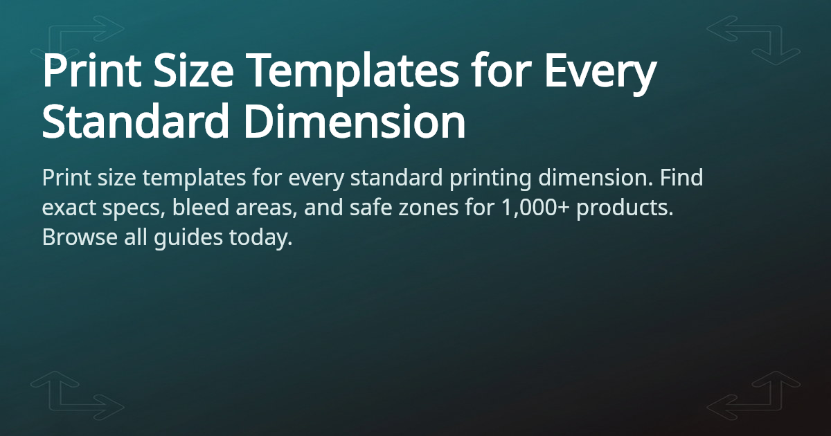 Size Small Template Print Size Templates - Free Guides & Specs | 4OVER4.COM