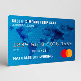 plastic credit cards