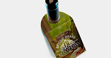 bottle neck hang tags