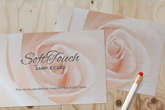 soft touch postcards