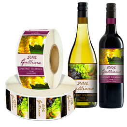 Roll Wine Labels