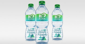 premium water bottle labels