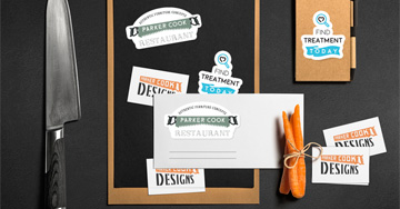 premium business labels