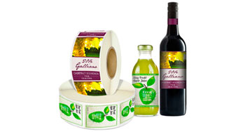 roll beverage labels