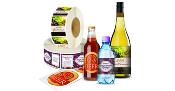 roll bottle labels