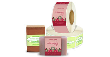 roll soap labels