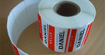roll name labels