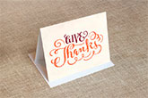 folded thank you cards