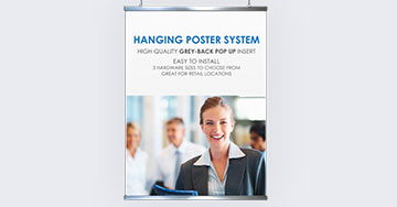  hanging poster displays