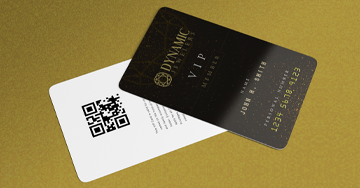 plastic vip cards