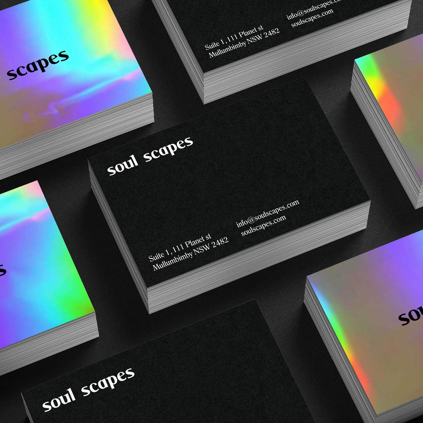 holographic business cards