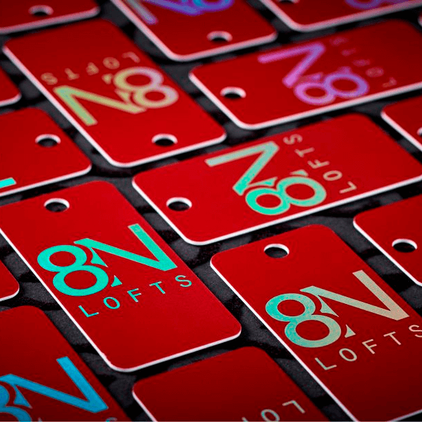 holographic hangtags